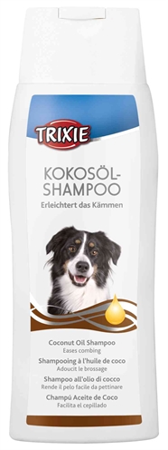 Hondenshampoo - Trixie kokosolie - langharige honden - 250 ml - Hondenpleintje.nl