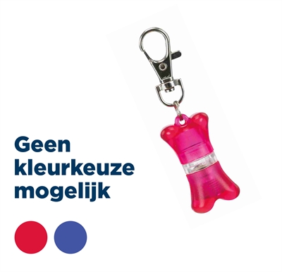 Honden flasher botje - Trixie - LED knipperlicht - 2 x 4 cm - Hondenpleintje.nl