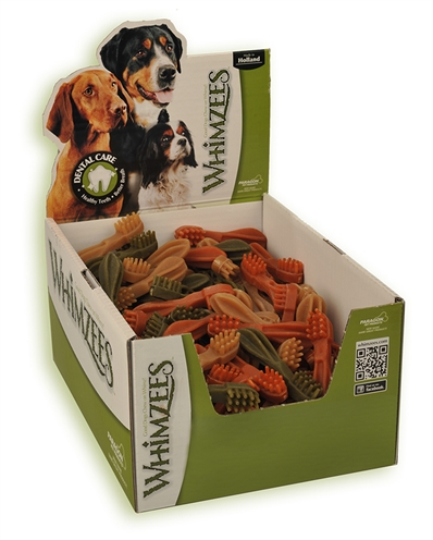 Tandenborstel kauwsnack - Whimzees star bulk - hond - small - 150 st - Hondenpleintje.nl