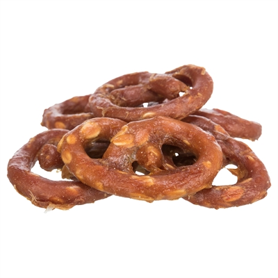 Hondensnack mini pretzels - Trixie - kip - 100 gram - Hondenpleintje.nl