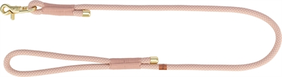 Hondenriem - Trixie Soft Rope - roze/lichtroze - 100x1 cm - Hondenpleintje.nl