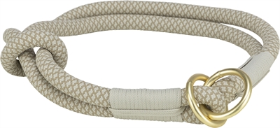 Halsband hond - Trixie soft half-slip - grijs - 30x0