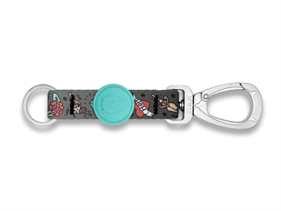 Sleutelhanger - Morso Key Cord - gerecycled - ink tank groen - M - Hondenpleintje.nl