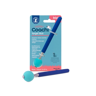 Aanwijsstick hond - Company of Animals Coachi Target Stick - blauw - 15-70 cm - Hondenpleintje.nl