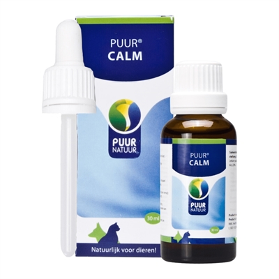 Puur Natuur Calm Onrust - paard hond kat - 30 ml - Hondenpleintje.nl