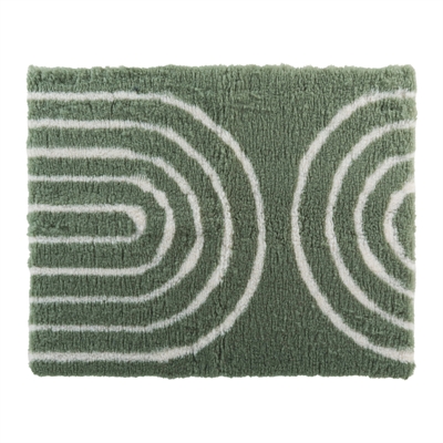 Vetbed voor honden - Zolux boog - groen - 70x50 cm - Hondenpleintje.nl