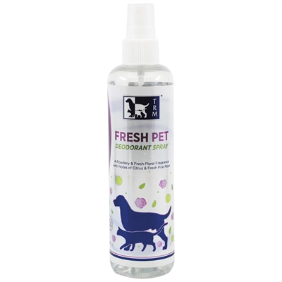 Deodorant spray hond - TRM Fresh Pet - bloemige geur - 250 ml - Hondenpleintje.nl
