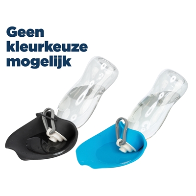 Drinkfles hond - Trixie met bakje - siliconen - 550 ml - Hondenpleintje.nl