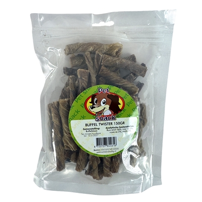 Petsnack buffel twist - Hondenpleintje.nl