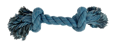 Flostouw hond - Happy Pet Flossin Fun - 2 knopen - 50 cm - Hondenpleintje.nl