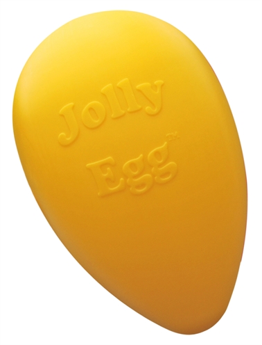 Jolly Egg hondenspeelgoed - geel - plastic - 30 cm - Hondenpleintje.nl